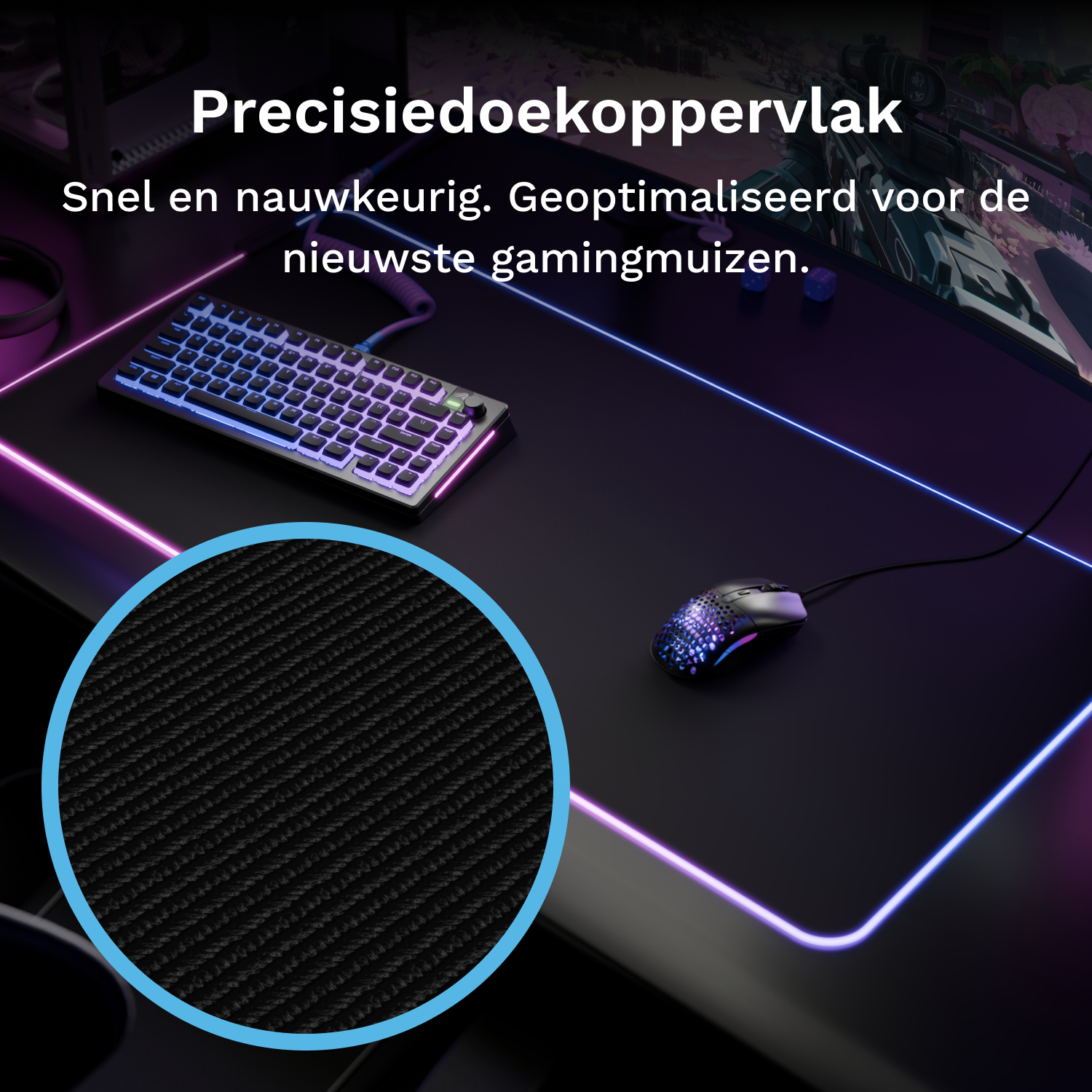 Glorious Gaming Mouse Pad GMP 2 GLED - XL verlengd - Afbeelding 3