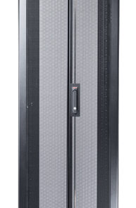APC NetShelter SX 42U 600mm(b) x 1200mm(d) 19" IT rack, behuizing met zijpanelen, zwart