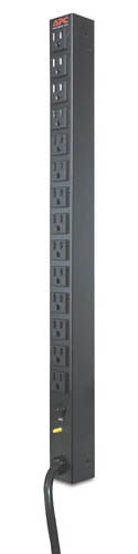 APC Rack PDU- Basic- Zero U energiedistributie Zwart