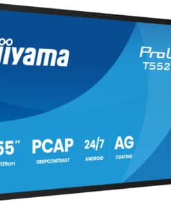 iiyama T5529AS-B1AG beeldkrant Kiosk-ontwerp 138,7 cm (54.6") LED Wifi 450 cd/m² 4K Ultra HD Zwart Touchscreen Type processor Android 24/7 - Afbeelding 5