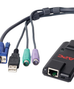 APC KVM-PS2VM toetsenbord-video-muis (kvm) kabel Zwart