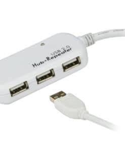ATEN 12 m 4 poorten USB 2.0 verlengkabel (Daisy-chaining tot 60 m)