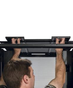 APC NetShelter SX 45U 750mm brede x 1070mm diepe behuizing met zijden, zwart - Afbeelding 2