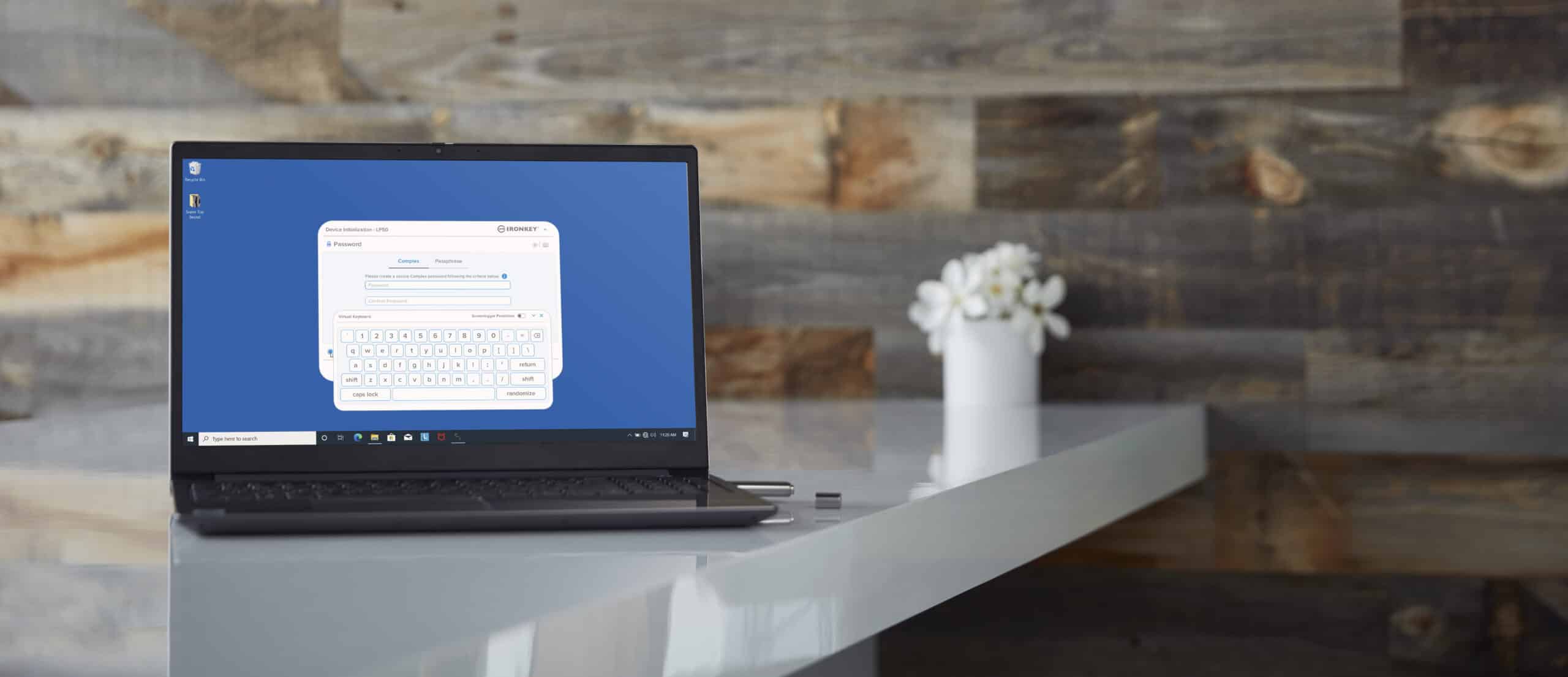 Kingston Technology IronKey 256GB IKLP50 AES USB, met 256-bits versleuteling - Afbeelding 5