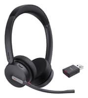 Yealink WH64 Hybrid Dual UC Headset Draadloos Hoofdband Kantoor/callcenter Micro-USB Bluetooth Zwart - Afbeelding 2