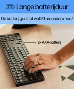 HP 450 programmeerbaar draadloos toetsenbord - Afbeelding 3