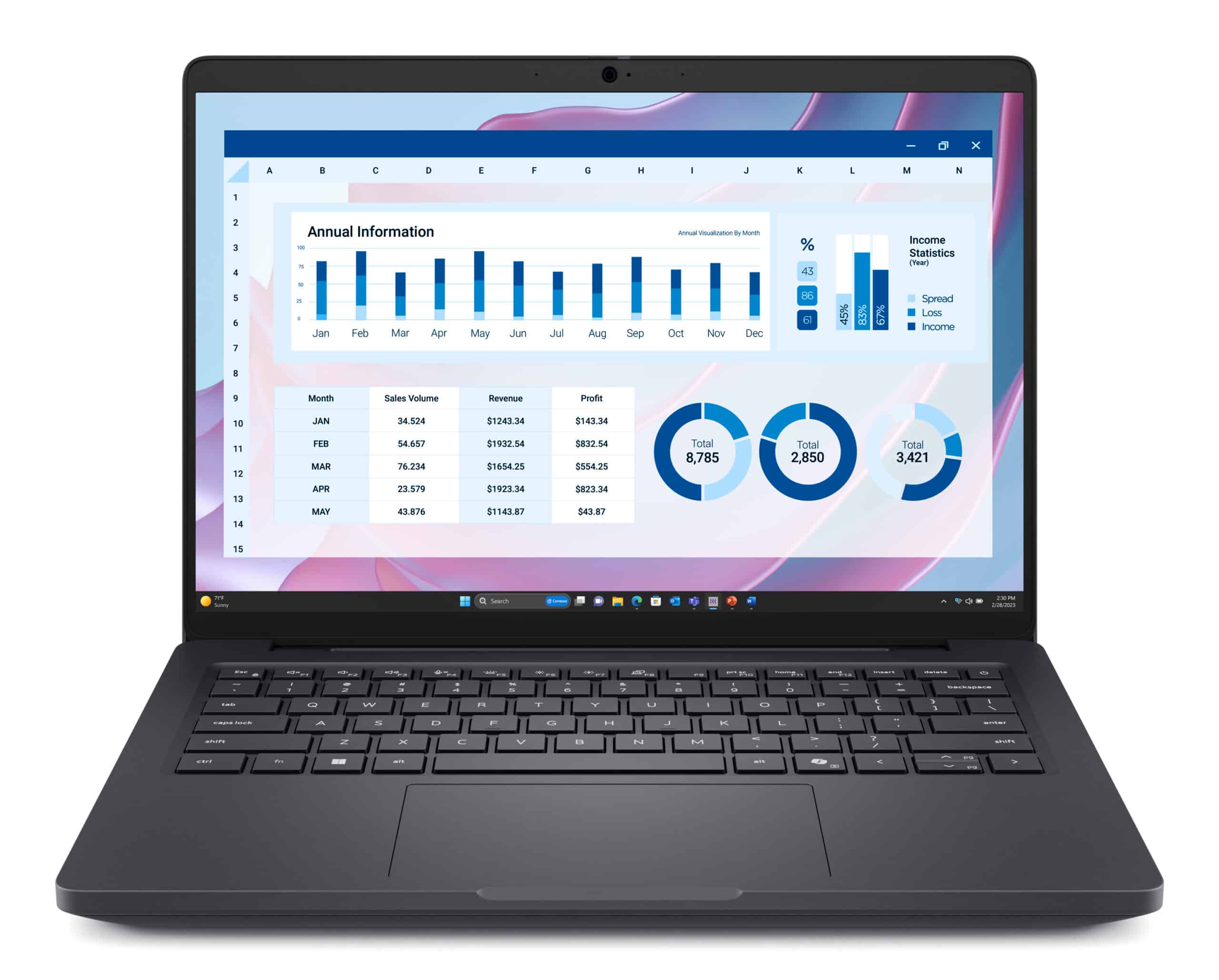 DELL Pro Max 14 MC14255 Copilot+ PC AMD Ryzen AI 7 PRO 350 Mobiel werkstation 35,6 cm (14") Full HD+ 32 GB LPDDR5x-SDRAM 1 TB SSD Wi-Fi 7 (802.11be) Windows 11 Pro Engels Zwart
