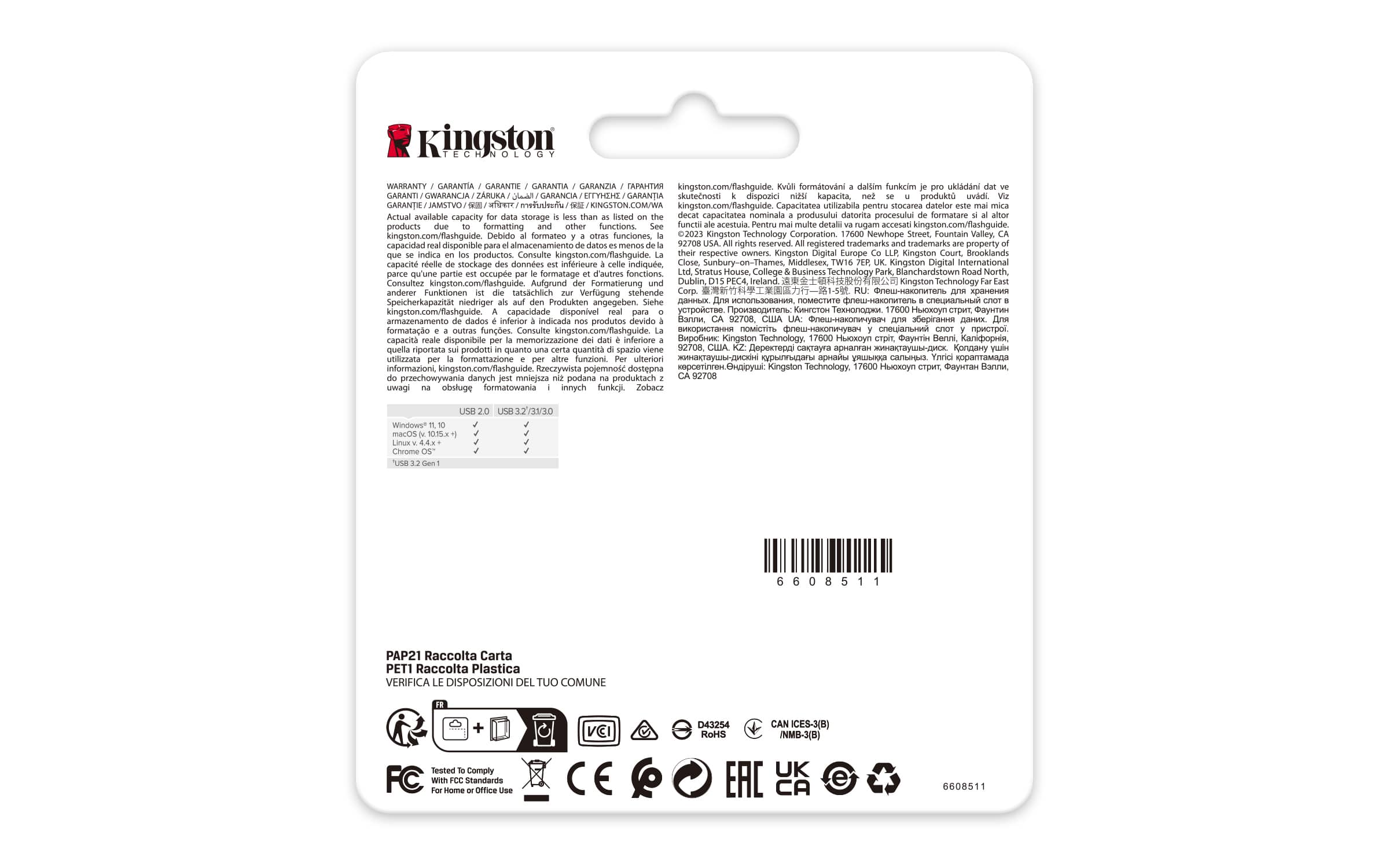 Kingston Technology DataTraveler 512GB 220MB/s Metal USB 3.2 Gen 1 SE9 G3 - Afbeelding 6