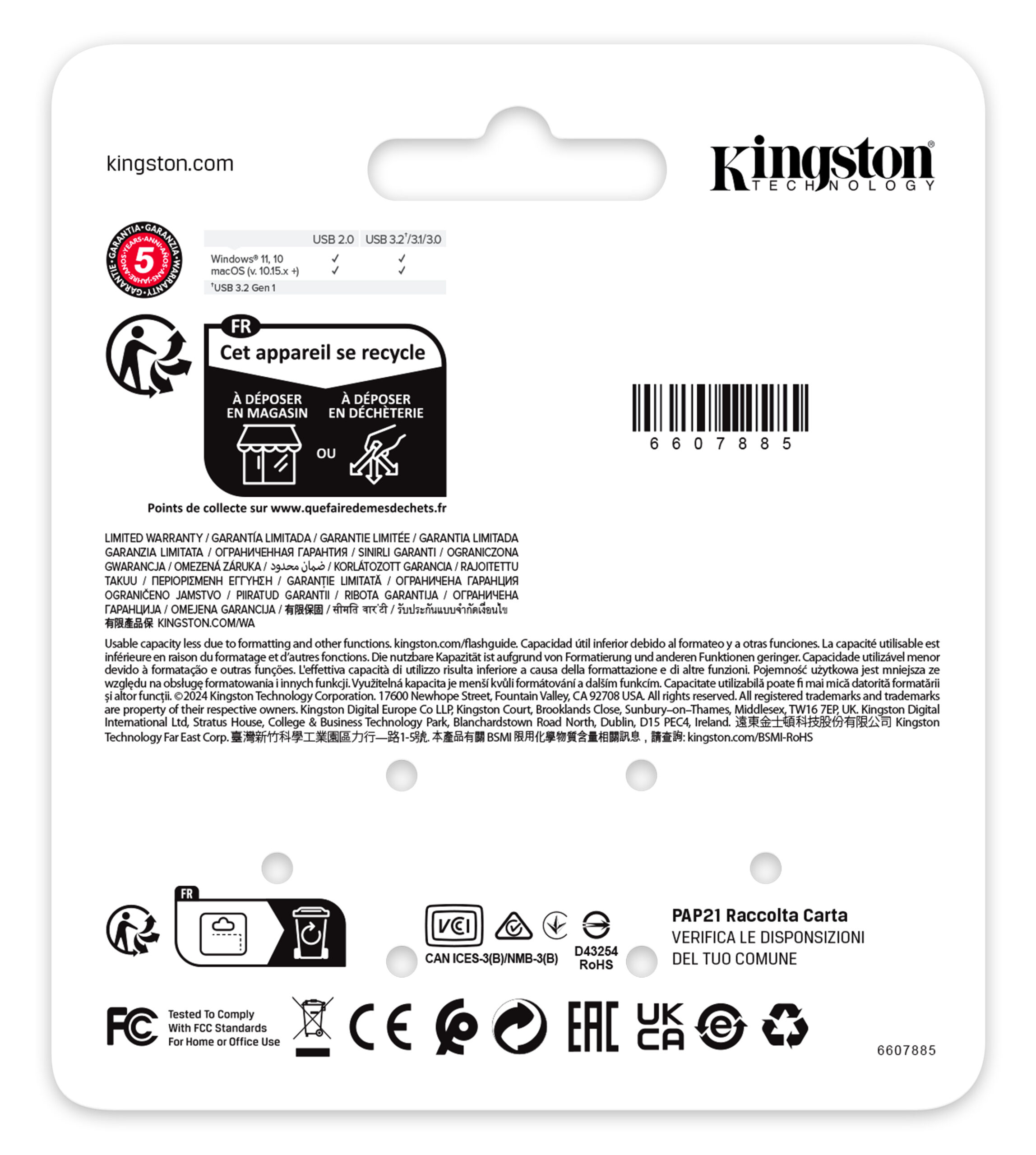Kingston Technology DataTraveler 64GB SE9 G3 - Dark Nickel - Afbeelding 5