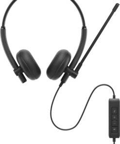 DELL WH125 Headset Bedraad Hoofdband Kantoor/callcenter USB Type-A Zwart - Afbeelding 2