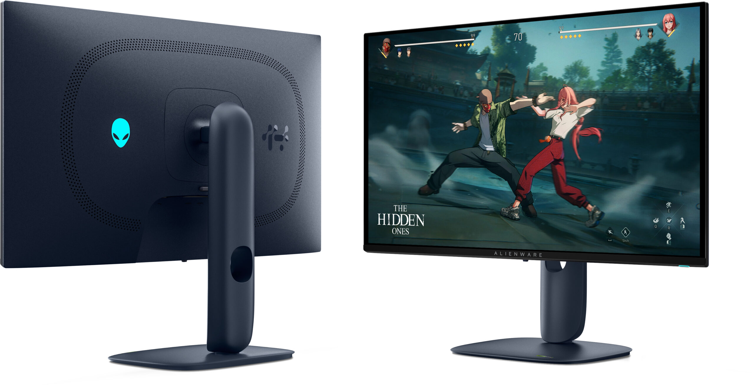 Alienware AW2725D computer monitor 68,6 cm (27") 2560 x 1440 Pixels Quad HD QD-OLED Blauw - Afbeelding 8