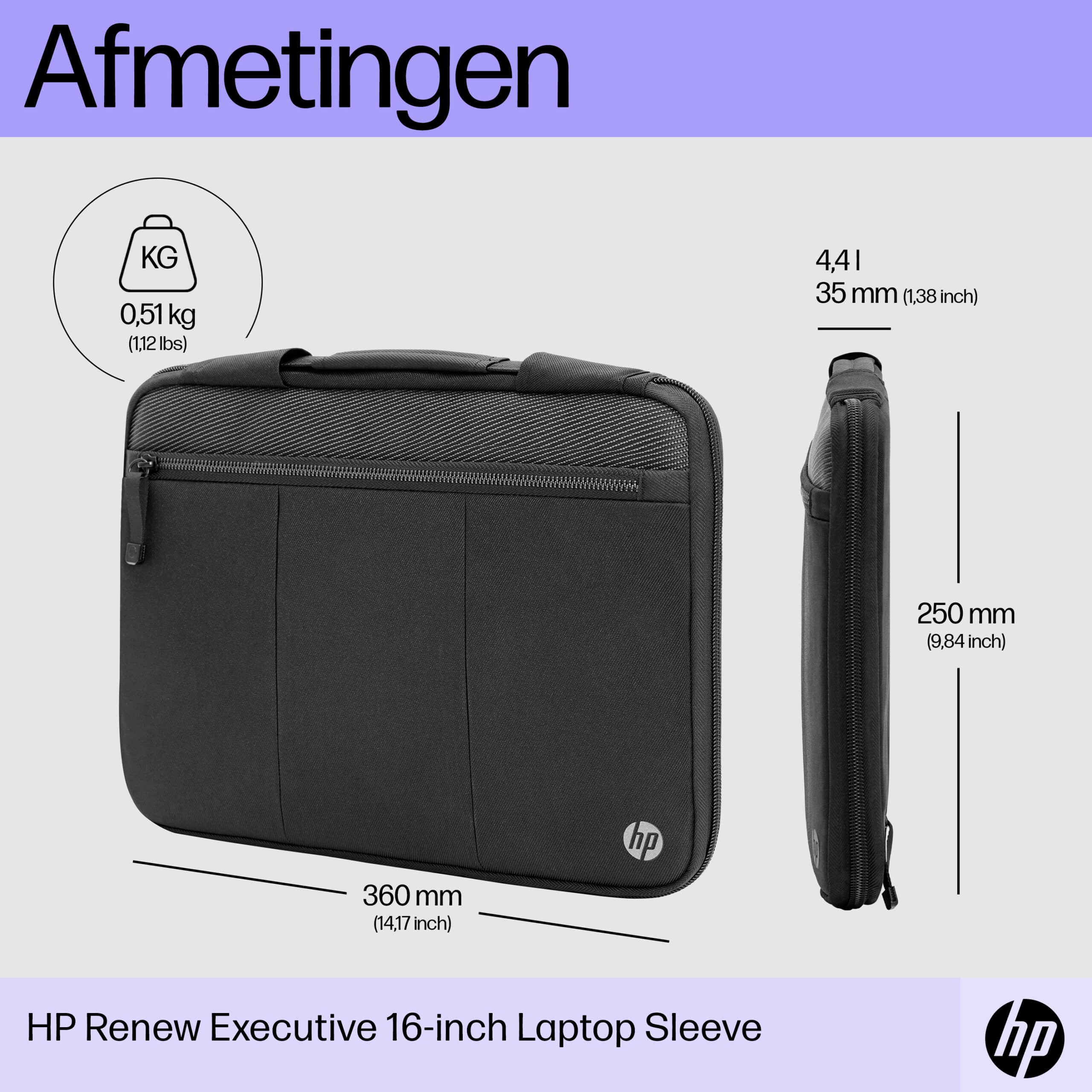 HP Renew Executive 14 inch laptopsleeve - Afbeelding 4