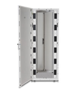 APC NetShelter SX 42U 750mm brede x 1070mm diepe behuizing met zijden, wit - Afbeelding 5