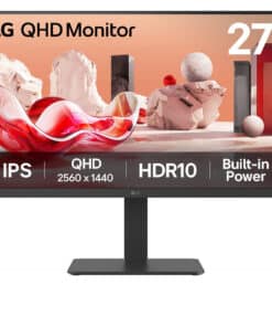 LG 27BA54QB-B computer monitor 68,6 cm (27") 2560 x 1440 Pixels Quad HD LCD Zwart