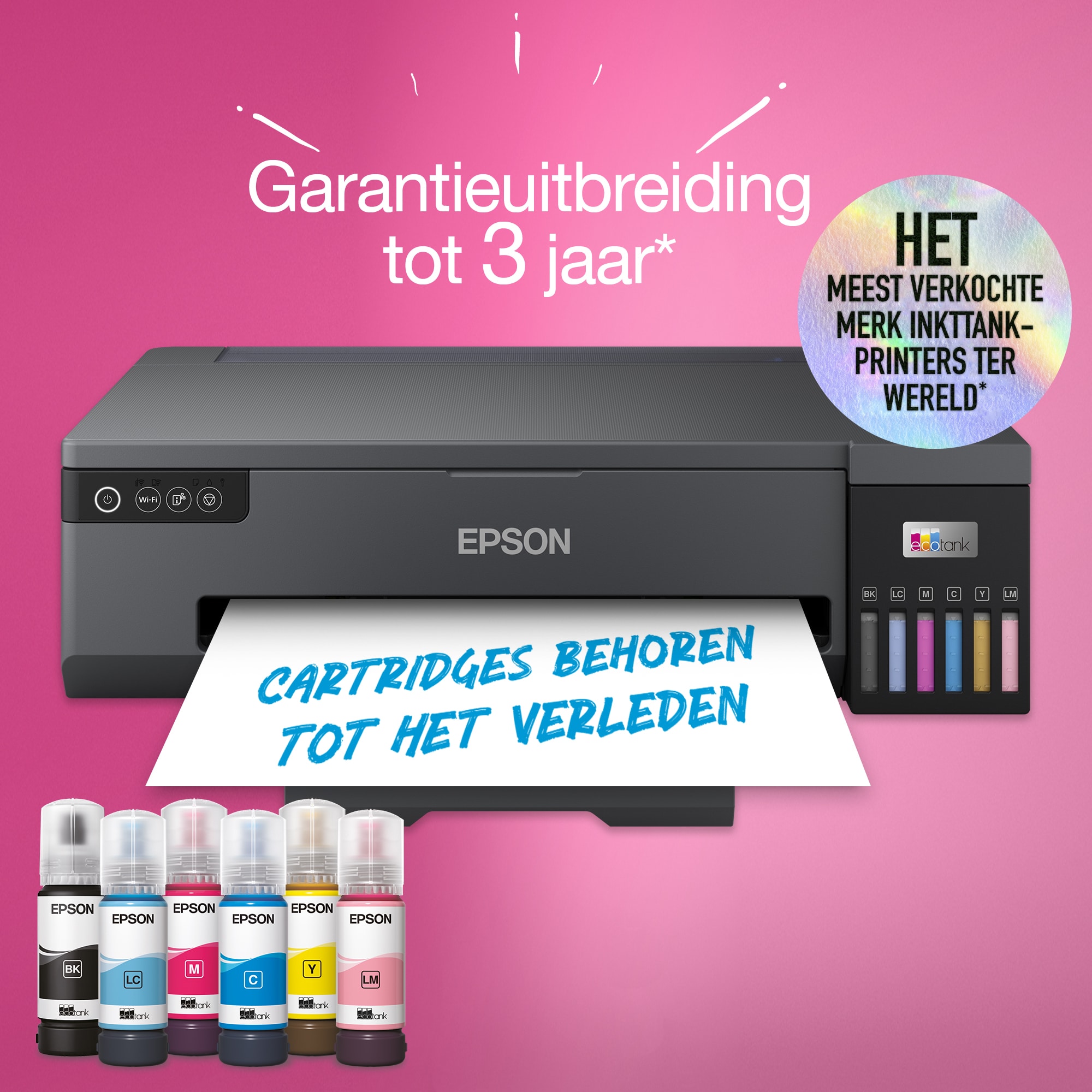 Epson EcoTank ET-18100 A3+ Wi-Fi-fotoprinter met inkttank - Afbeelding 8