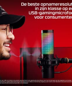 HyperX QuadCast 2 S - USB-microfoon (zwart) - Afbeelding 5
