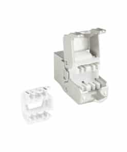 ACT Keystone Jack RJ45 CAT6A Shielded toolless met shutter - Afbeelding 5