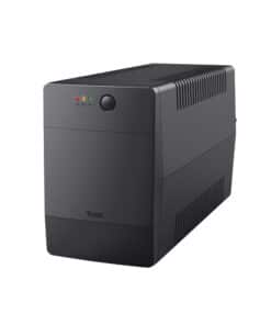 Trust Paxxon 1500VA UPS - Noodstroomvoorziening – 4 stopcontacten – 900W capaciteit – Zwart Stekkerdoos
