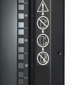 APC NetShelter SX 48U 600mm(b) x 1200mm(d) 19" IT rack, behuizing met zijpanelen, zwart, Shock Packaging - Afbeelding 8