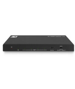 ACT 4K HDMI splitter, 1 in 4 out, EDID ondersteuning