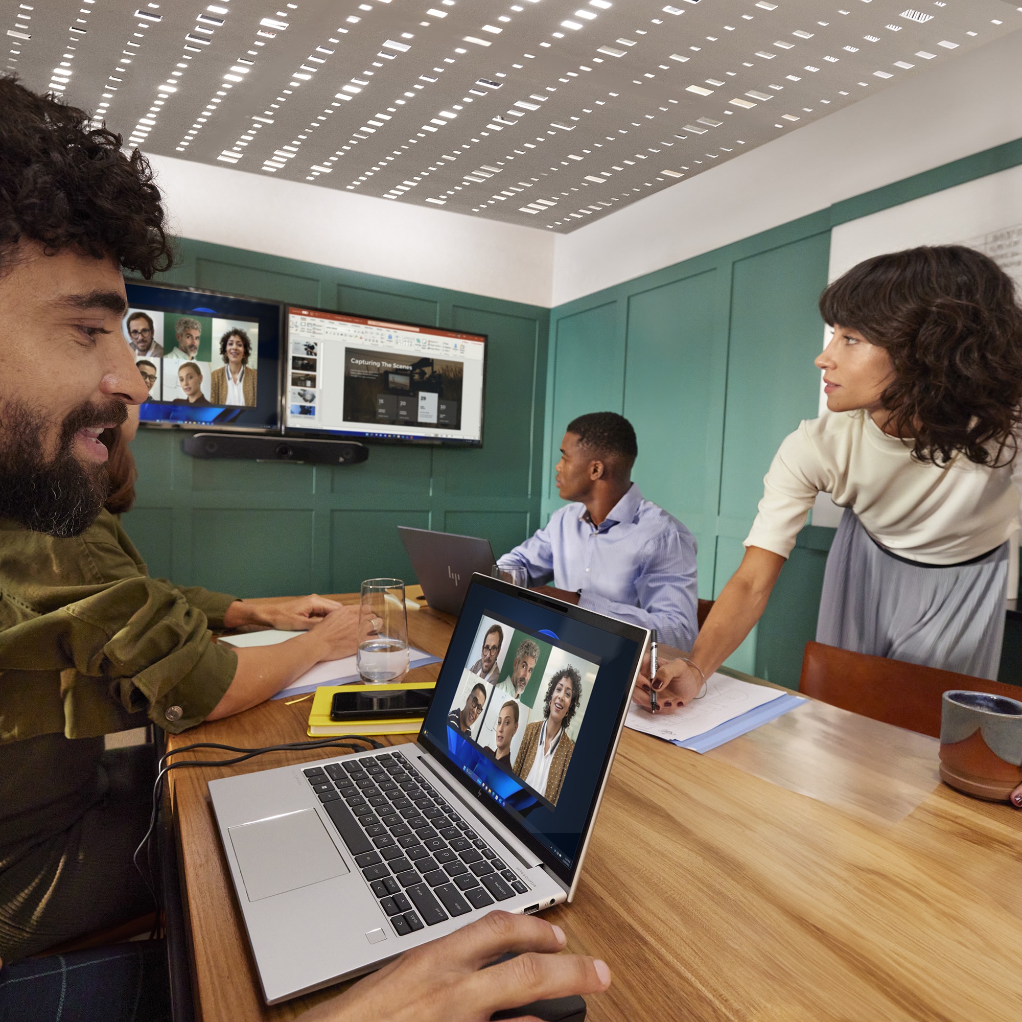 HP Poly Studio V52 USB-videobar - Afbeelding 3