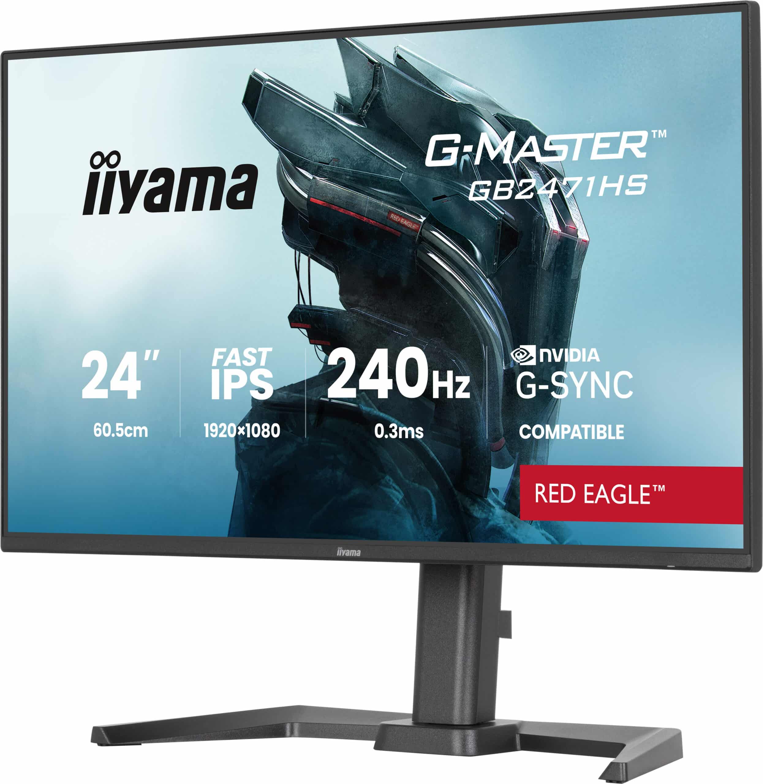 iiyama G-MASTER GB2471HS-B1 computer monitor 60,5 cm (23.8") 1920 x 1080 Pixels Full HD Zwart - Afbeelding 3