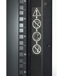 APC NetShelter SX 42U 600mm(b) x 1070mm(d) 19" IT rack, behuizing zonder deuren, zwart - Afbeelding 7