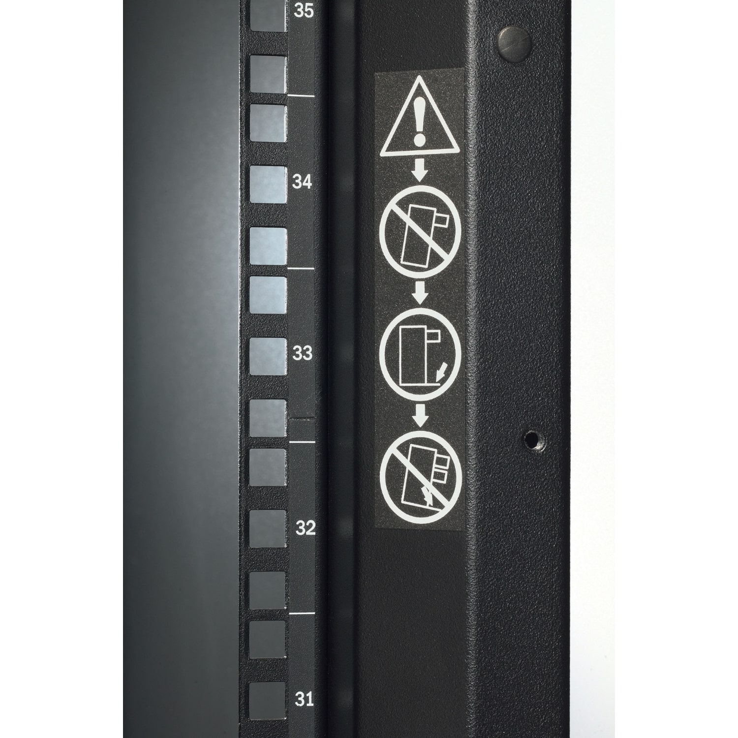 APC NetShelter SX 42U 600mm(b) x 1070mm(d) 19" IT rack, behuizing zonder deuren & zijpanelen, zwart - Afbeelding 7