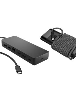 HP Universal USB-C-hub- en laptopladercombinatie - Afbeelding 2