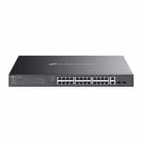TP-Link Omada ES228GMP netwerk-switch Managed L2 Gigabit Ethernet (10/100/1000) Power over Ethernet (PoE) Zwart - Afbeelding 2