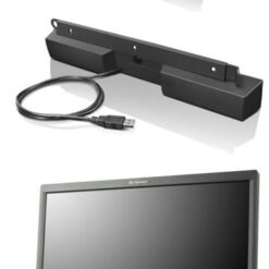 Lenovo USB Soundbar Zwart 2.0 kanalen 2,5 W