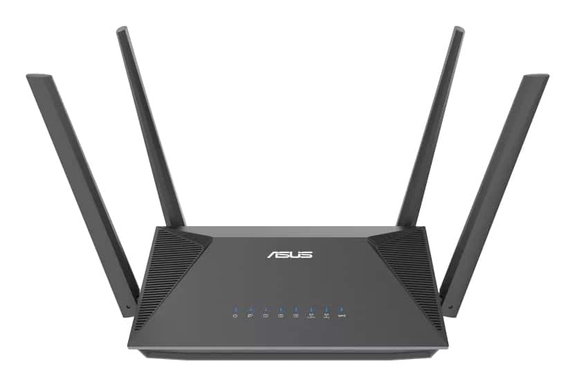 ASUS RT-AX52 AX1800 AiMesh draadloze router Gigabit Ethernet Dual-band (2.4 GHz / 5 GHz) Zwart - Afbeelding 2