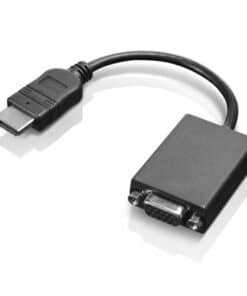 Lenovo HDMI / VGA 0,2 m Zwart - Afbeelding 2