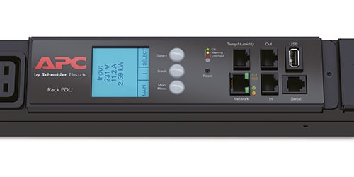 APC AP8868 energiedistributie 42 AC-uitgang(en) 0U Zwart
