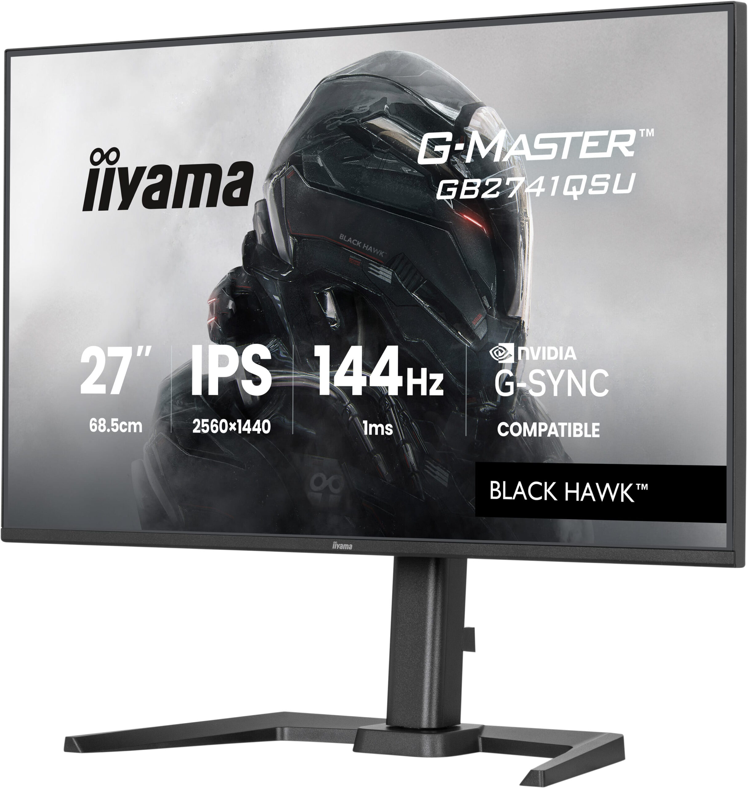 iiyama G-MASTER GB2741QSU-B1 computer monitor 68,6 cm (27") 2560 x 1440 Pixels 4K Ultra HD LED Zwart - Afbeelding 3