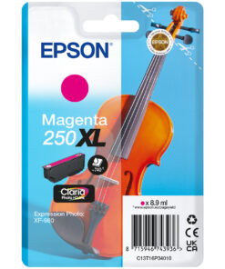 Epson 250XL Violin Claria Photo HD inktcartridge 1 stuk(s) Origineel Hoog (XL) rendement Magenta