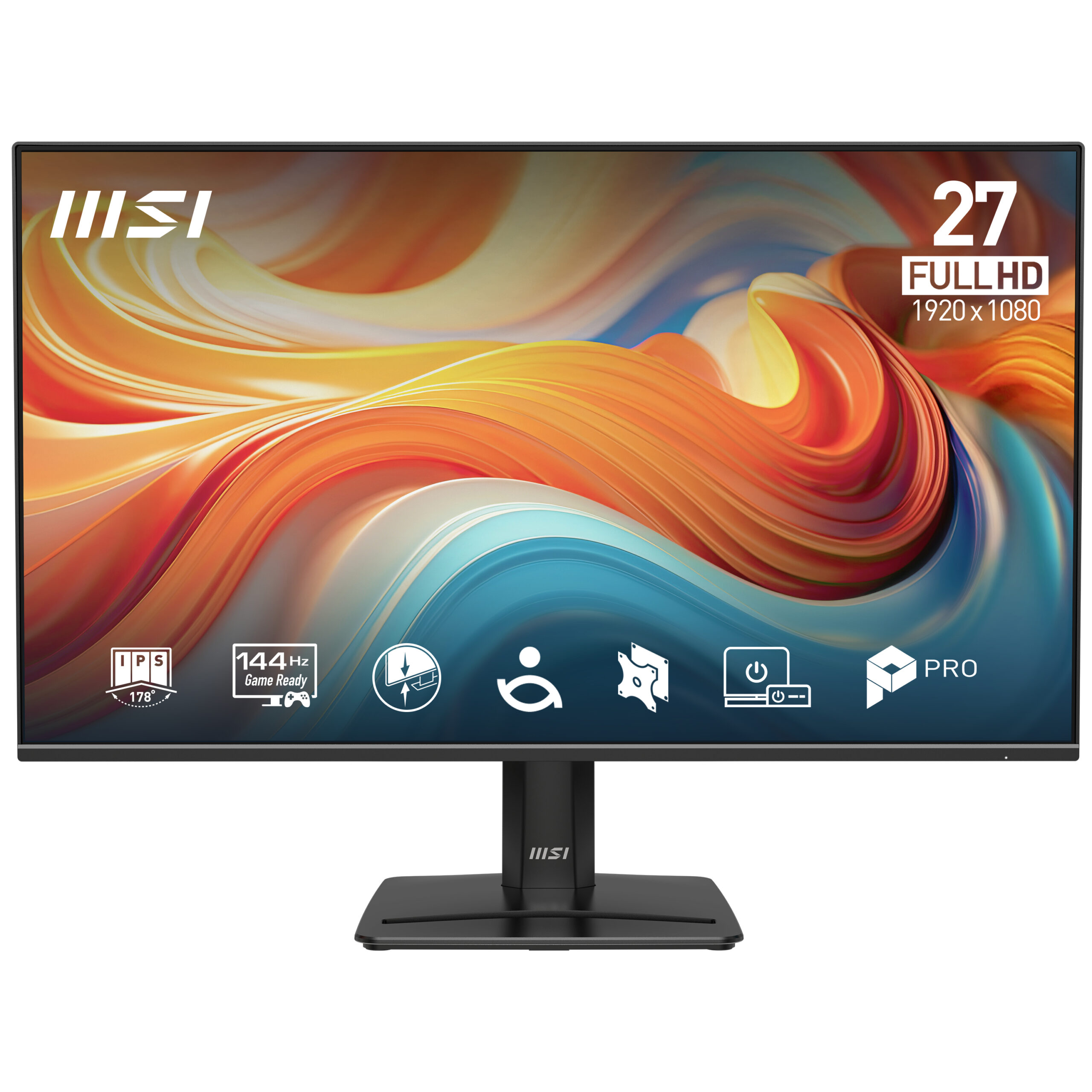 MSI Pro MP271 E14A computer monitor 68,6 cm (27") 1920 x 1080 Pixels Full HD LCD Zwart