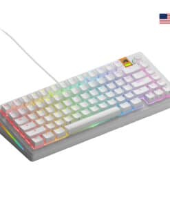 Glorious Gaming GMMK 3 HE 75% Prebuilt toetsenbord Gamen USB QWERTY Amerikaans Engels Wit
