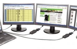 Lenovo USB 3.0 - DVI/VGA USB grafische adapter 2048 x 1152 Pixels Zwart - Afbeelding 2
