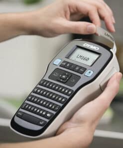 DYMO LabelManager 160 Labelmaker-startpakket | Handheld Labelprinter | met 3 rollen D1 etiketten QWERTZ-toetsenbord | Ideaal voor kantoor of thuis - Afbeelding 4