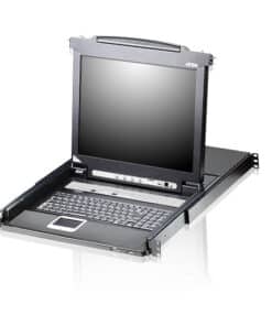 ATEN CL5708M rack console 43,2 cm (17") Zwart 1U