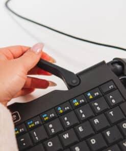 BakkerElkhuizen Goldtouch Travel Go2 Wired DE Qwertz Toetsenbord - Afbeelding 7