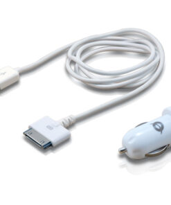 Conceptronic CUSBCAR2ASET oplader voor mobiele apparatuur MP3, MP4, Smartphone, Tablet Wit Sigarettenaansteker Auto