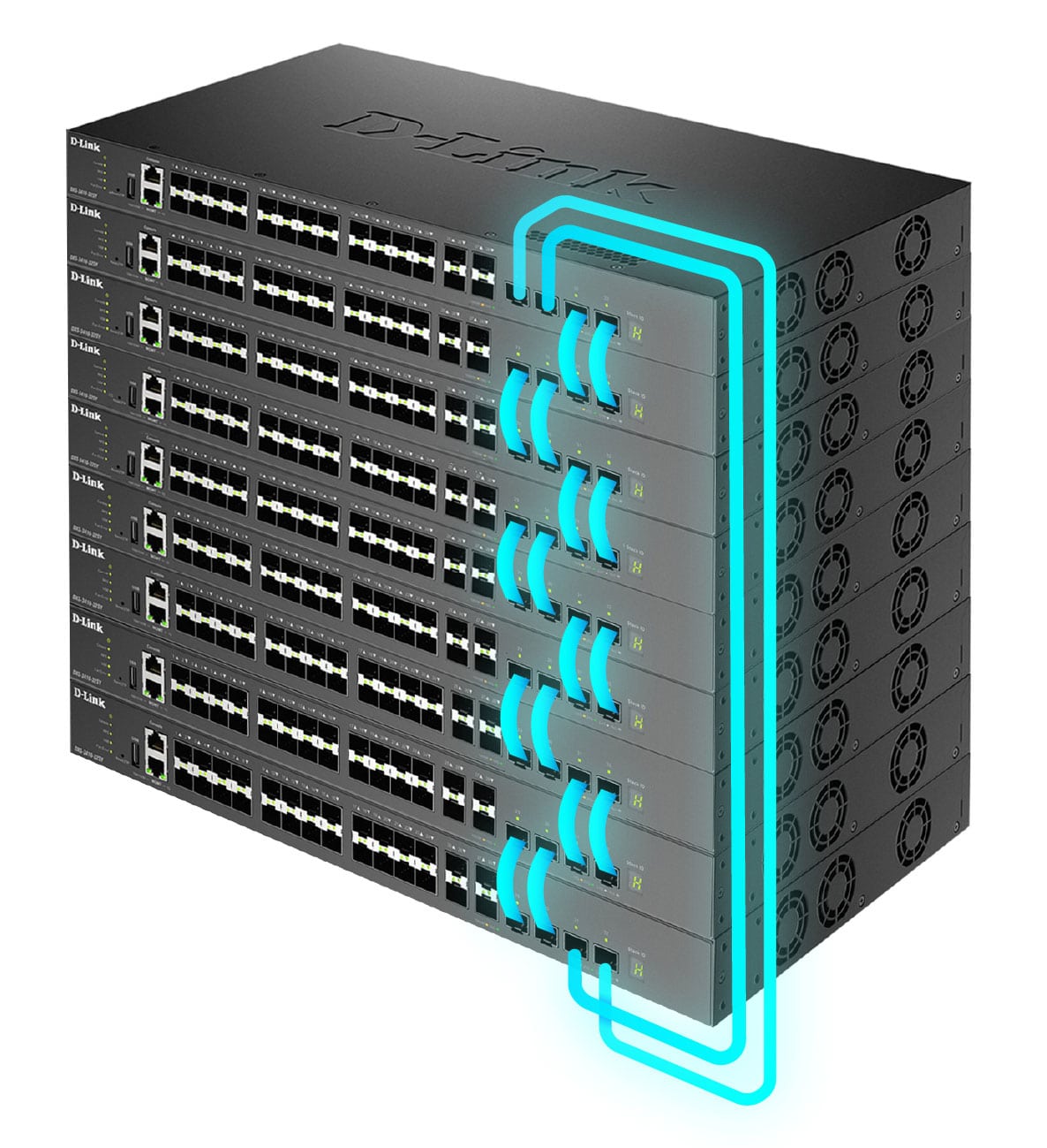 D-Link DXS-3410-32SY netwerk-switch Managed L3 Zwart - Afbeelding 6