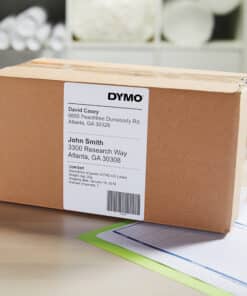 DYMO originele LabelWriter verzendetiketten, extra groot | 104 mm x 159 mm | 220 zelfklevende labels | Geschikt voor de 4XL/5XL LabelWriter labelprinters | Gemaakt in Europa - Afbeelding 2