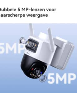 Imou AOV Dual 5MP + 5MP Turret IP-beveiligingscamera Buiten 2880 x 1620 Pixels Muur - Afbeelding 7