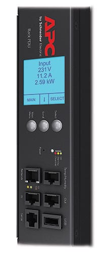 APC AP8681 - Switched & Metered-by-Outlet PDU, 0U, 400V, (21x) C13 & (3x) C19, IEC 309 16A 3Fase stekker - Afbeelding 4