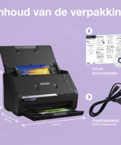 Epson FastFoto FF-680W snelle A4-fotoscanner met automatische invoer en Wi-Fi-connectiviteit - Afbeelding 5