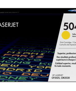 HP 504A originele gele LaserJet tonercartridge