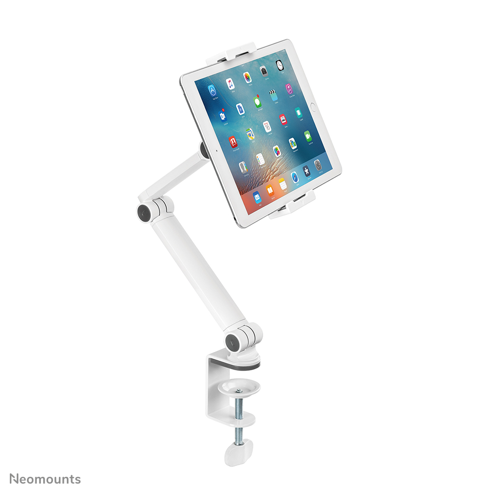 Neomounts DS15-545WH1 Neomounts Tablet Desk Clamp, 4.7 inch - 12.9 inch, 1 kg, white - Afbeelding 6